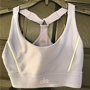 ALO Yoga Light Purple Sports Bra